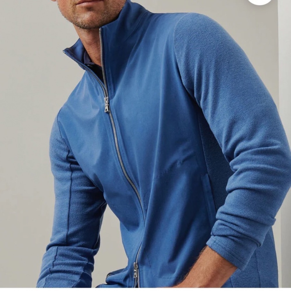 NWT Peter Millar Solstice‎ Performance Hybrid Full-Zip Cardigan Golf Jacket L